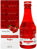 Hungree Strawberry Flavour Syrup (200ml)