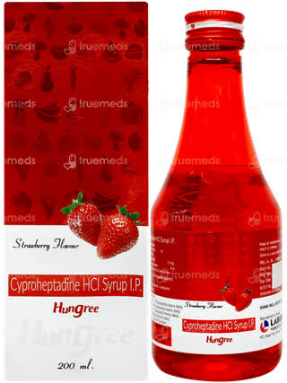 Hungree Strawberry Flavour Syrup (200ml)