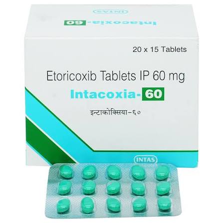 Intacoxia 60mg Tablet (15 Tablets)